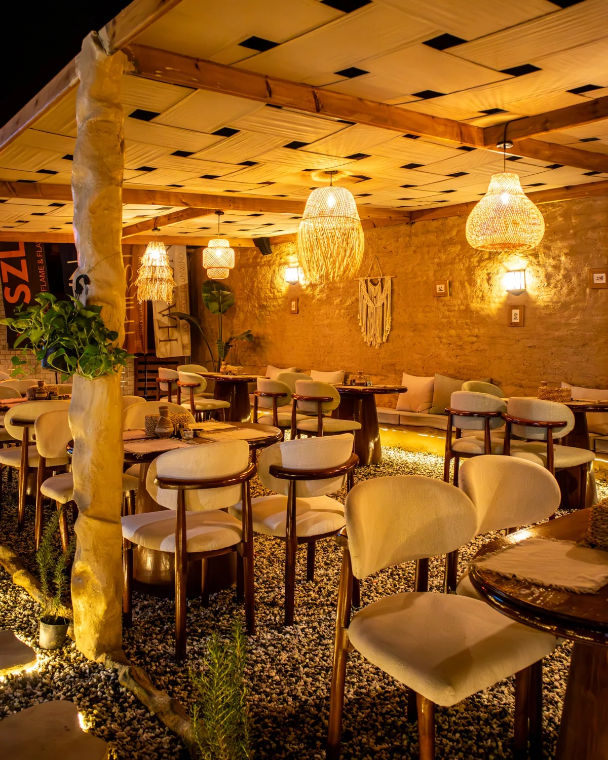 Cozy seating at Haven